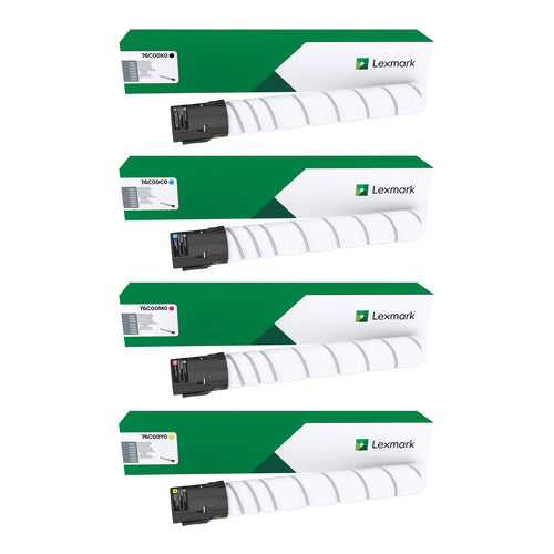 Lexmark CS/CX921, 923, CX922, 924 Cyan 11.5K Toner Cartridge,76C00C0