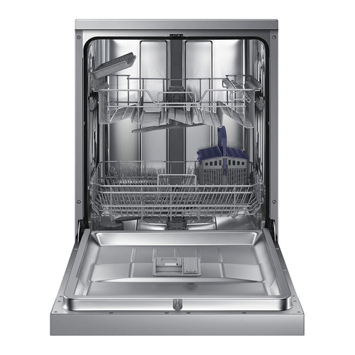 SAMSUNG Dishwasher, 13 Place Setting, 5 Programs, Silver, DW60M5050FW/FH