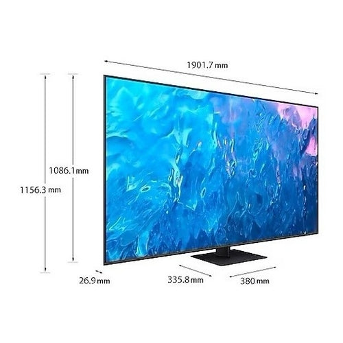 SAMSUNG Q70C 85" QLED 4K Smart LED TV, QA85Q70CAUXTW