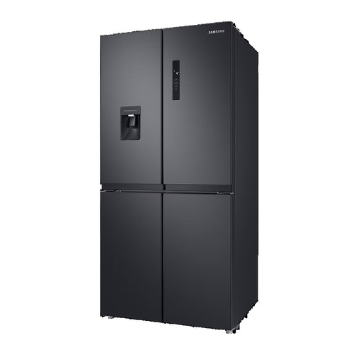 SAMSUNG French Door Refrigerator, 470L, Black, RF49A5202B1/LV