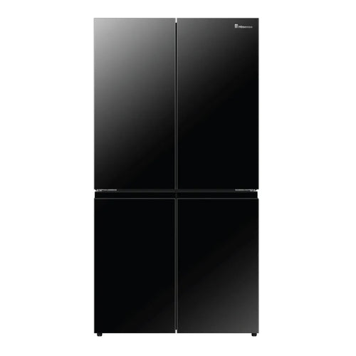 Hisense French Door Refrigerator, 583L, Black, RQ7G560NABA