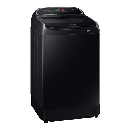 SAMSUNG Top Load Washer, 15Kg, 9 Programs, Black, WA15T5260BV/RQ