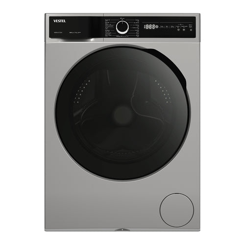 VESTEL Washing Machine, 9Kg, 1400 RPM, WB9B14T2TDSS