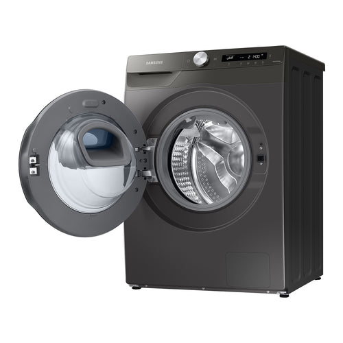 SAMSUNG Front Load Washer/Dryer, 8/6Kg, 25 Programs, Grey, WD80T554DBN/FH