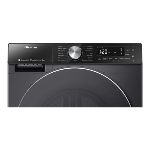 Hisense Front Load Washing Machine, 12 KG, WF5S1245BB