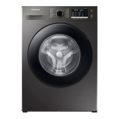 SAMSUNG Front Load Washer, 8Kg, 14 Programs, A+++, Grey, WW80TA046AX1FH